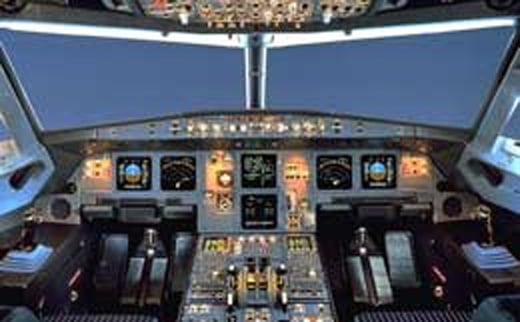 Airbus ACJ319 Cockpit