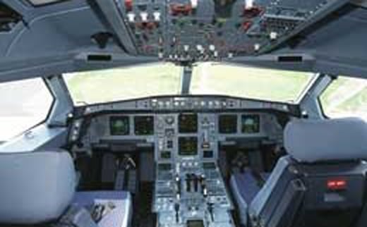 Airbus ACJ320 Cockpit