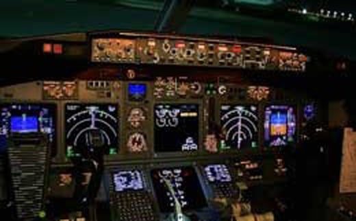 Boeing Business Jet 2 Cockpit