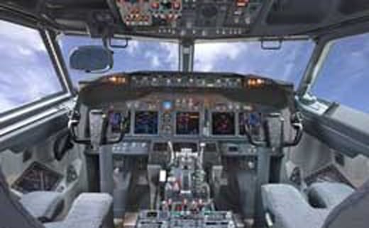 Boeing Business Jet 3 Cockpit