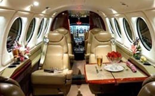 King Air 250 Interior