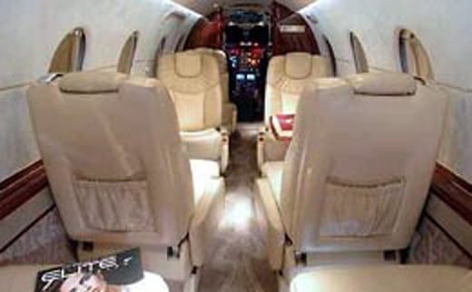 Beechjet 400A Interior