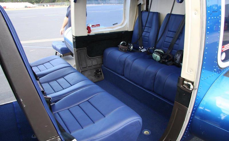 Bell 222 Interior