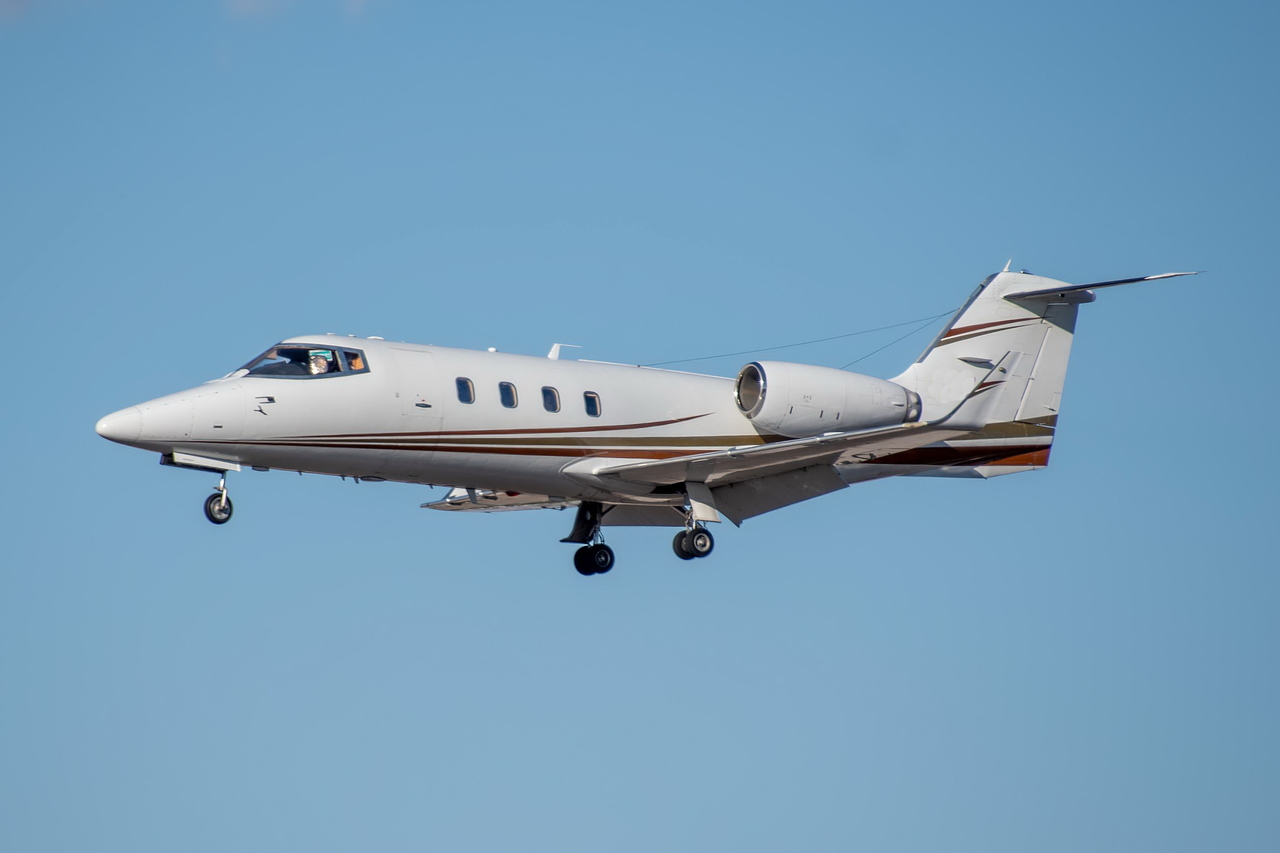 Learjet 55private jet charter