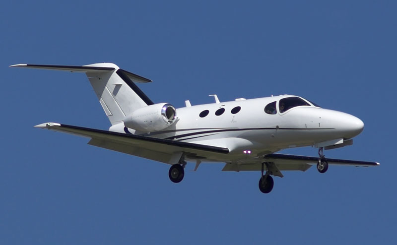 Citation Mustang private jet charter'
