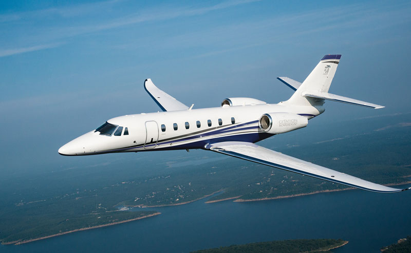 Citation Sovereign+private jet charter