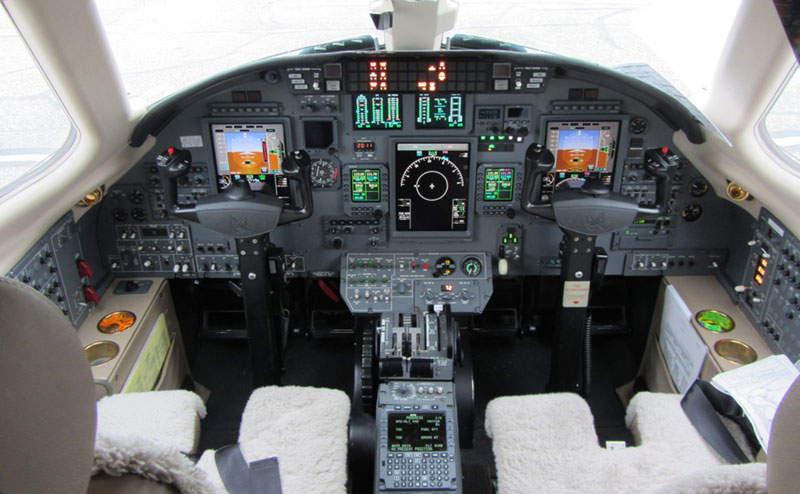 Citation XLS Cockpit