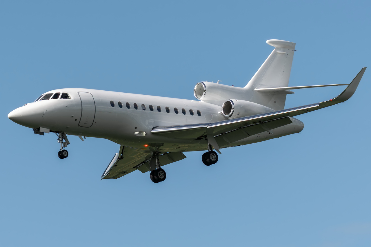 Falcon 900LX private jet charter'