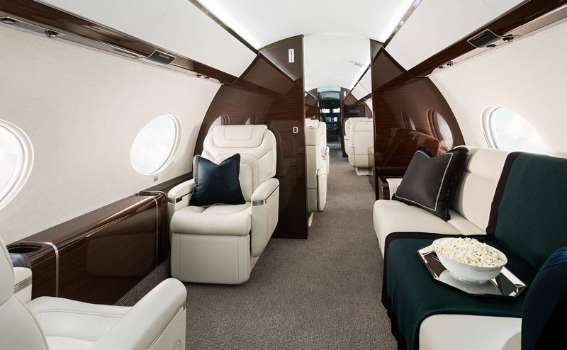 Gulfstream G650ER Interior