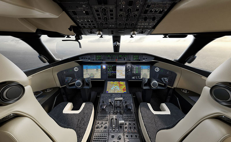 Global 6500 Cockpit