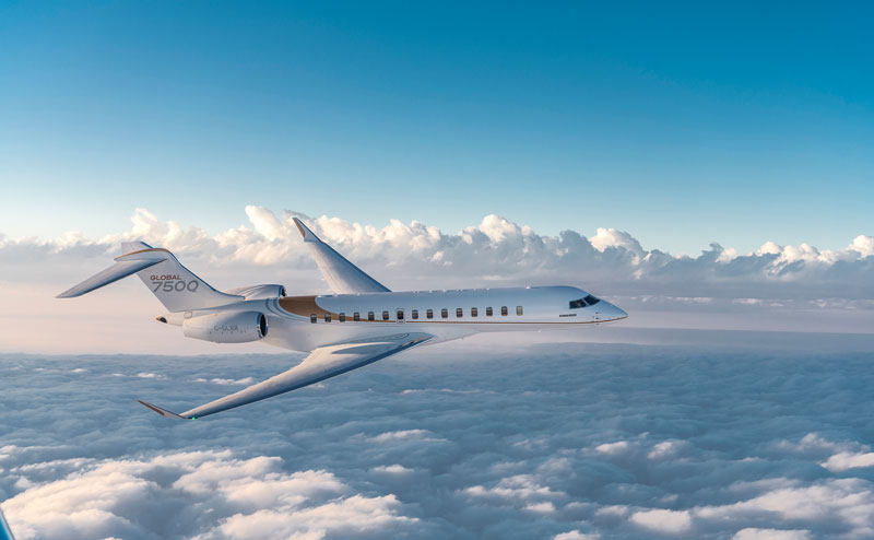 Global 7500 private jet charter'