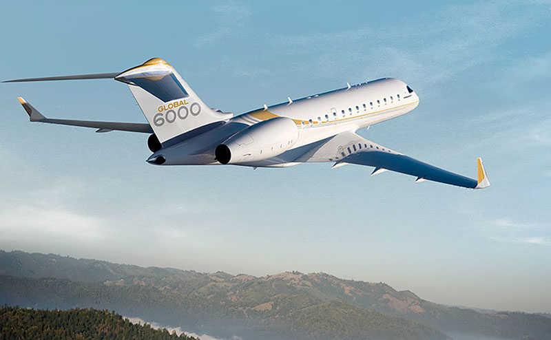 Global 6000 private jet charter'
