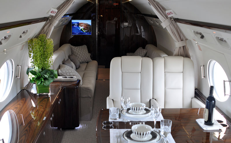 Gulfstream GV Interior