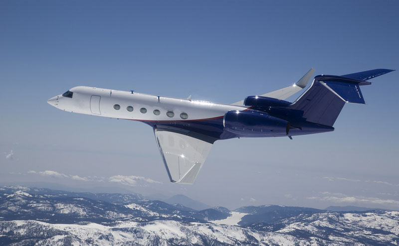 Gulfstream GV private jet charter