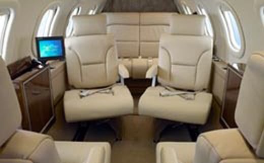 Learjet 35 Interior